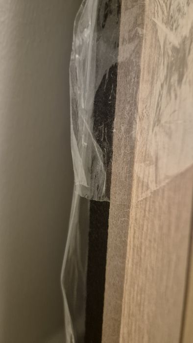 Panel dekoracyjny na ścianę z filcu imitacja drewna