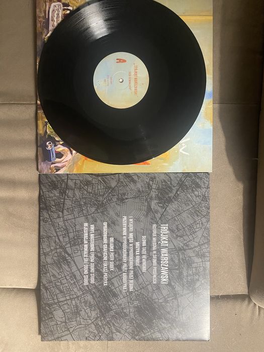 Trójkąt warszawski Taco Hemingway LP winyl płyta vinyl 2014 (2018)