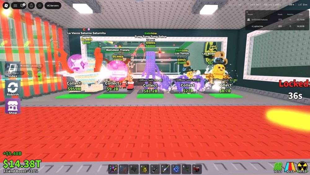 Брейнороты в стил Steal a brainrot