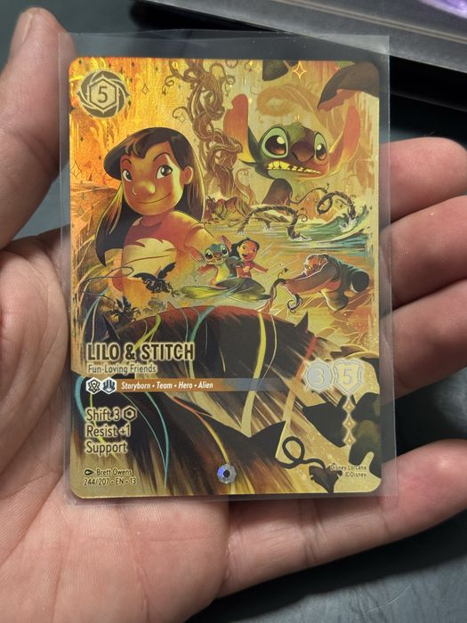 Carta lorcana disney