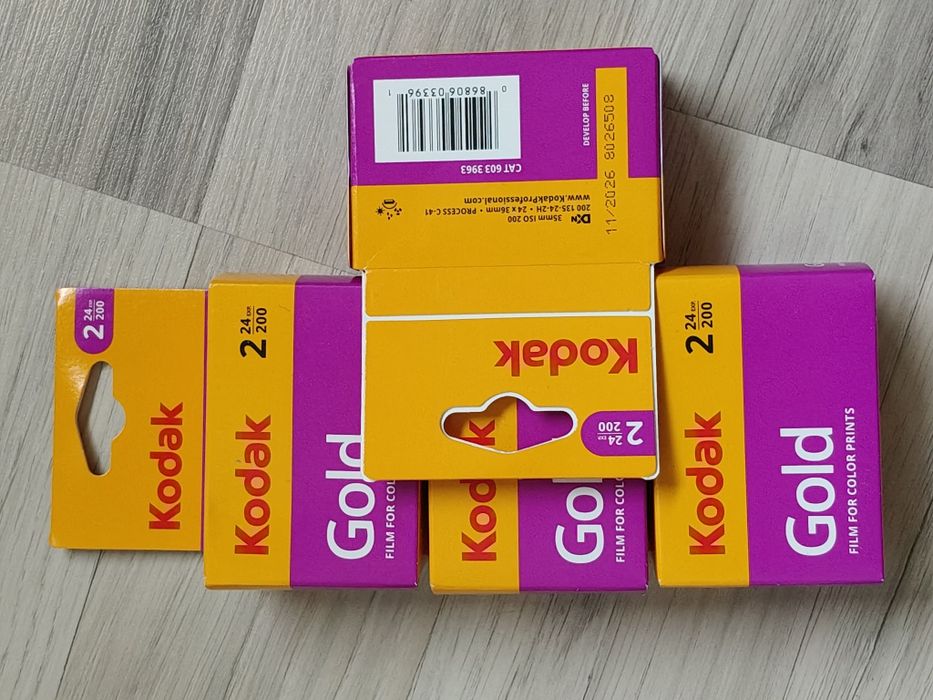 Kodak GOLD 24/200 dwupak małoobrazkowy