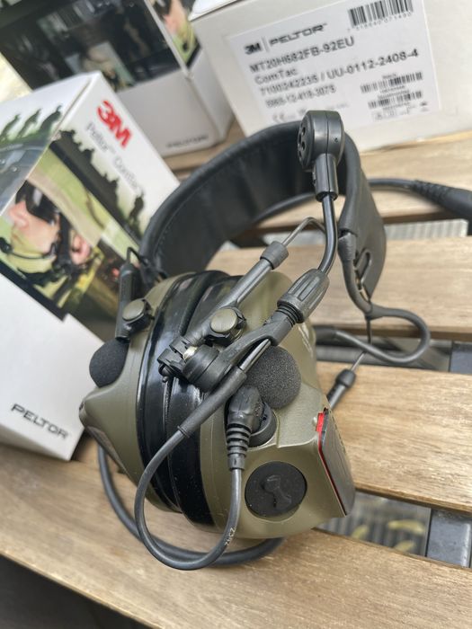 Військові, з гарнітурою‼️Навушники Peltor Comtac XPI оригінал Швеція‼️