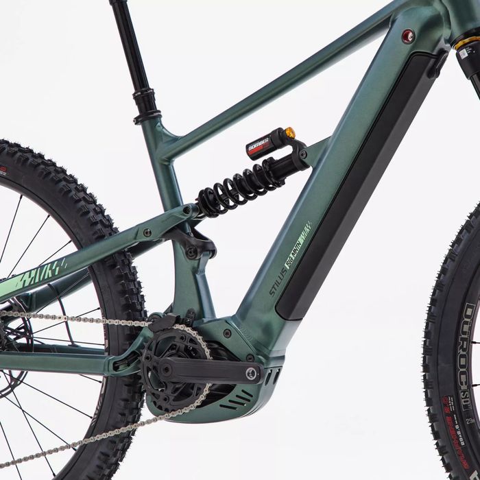 Rockrider Stilus E-Big Mountain All-Suspension Electric Mountain Bike Sram NX 12V 750Wh 27.5'' 29'' Green
