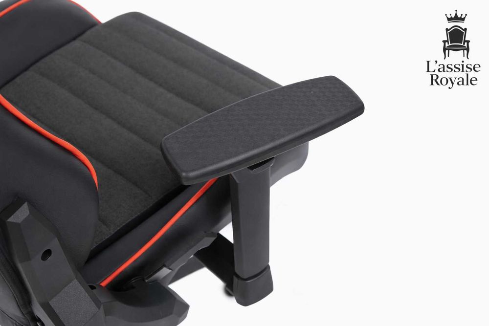 Fotel Gamingowy Obrotowy Biurowy Ergonomiczny Krzesło Gracza Materiał