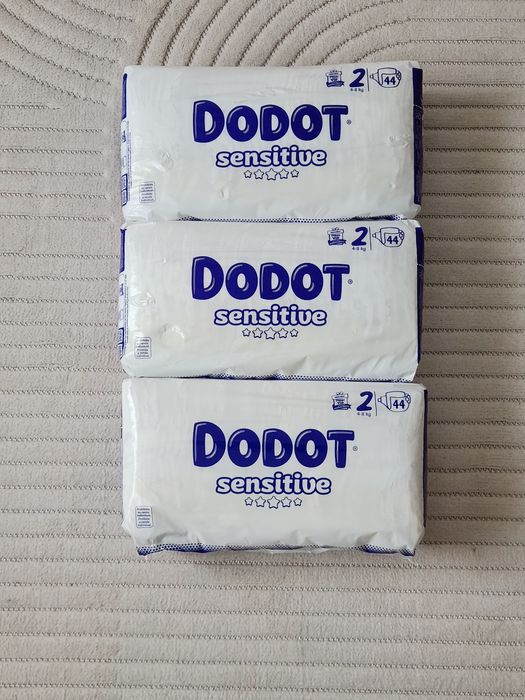 Fraldas Dodot Sensitive Tamanho 2