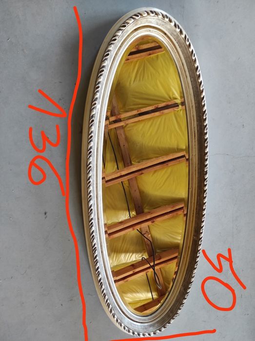Lustro owalne . Duże