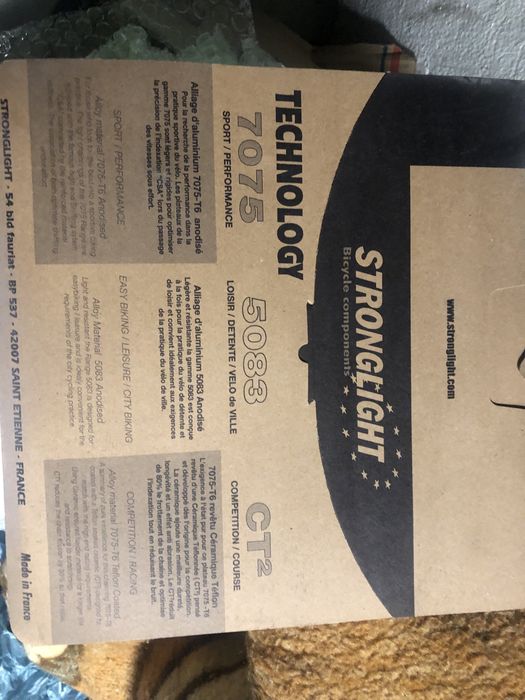 Blat korby  Zębatka  130mm 53 z STRONGLIGHT 7075