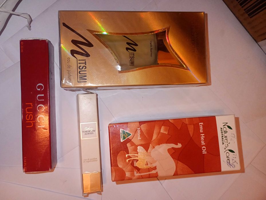 Mitsumi orginał  gucci rush avon todey tomorrow...  Emu Hest Oil