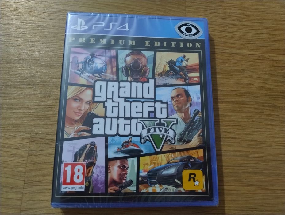 GTA 5 para PS4 lacrado