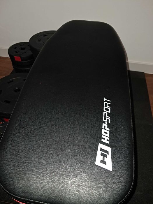 Ławeczka treningowa + obciażenie