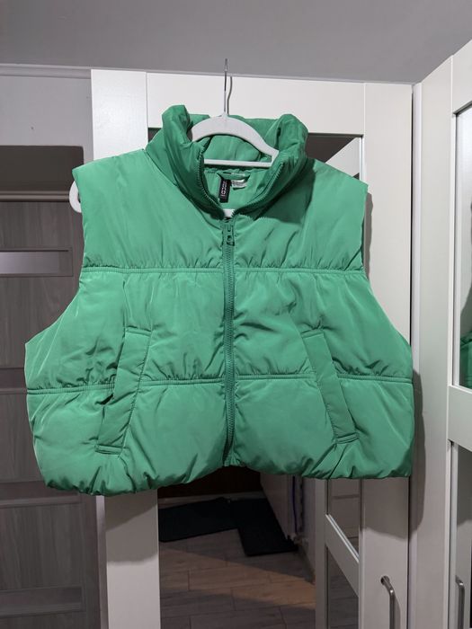 Bezrękawnik kamizelka  zielona H&M