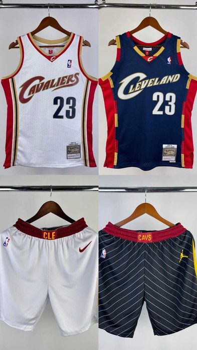 Jerseys NBA Calção Cleveland, Phoenix, Mavs, Celtics, Magic, Kings
