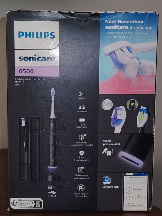 Escova dentes Philips Sonicare 6500
