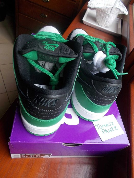 (r. EUR 45 / us11) Nike SB Dunk Low Classic Green BQ6817,-302