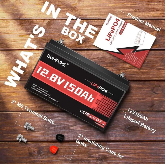 Акумулятор LiFePO4 12V 150Ah