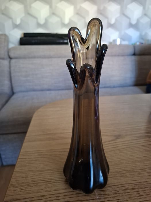 Wazon szklany  wysokość 26cm