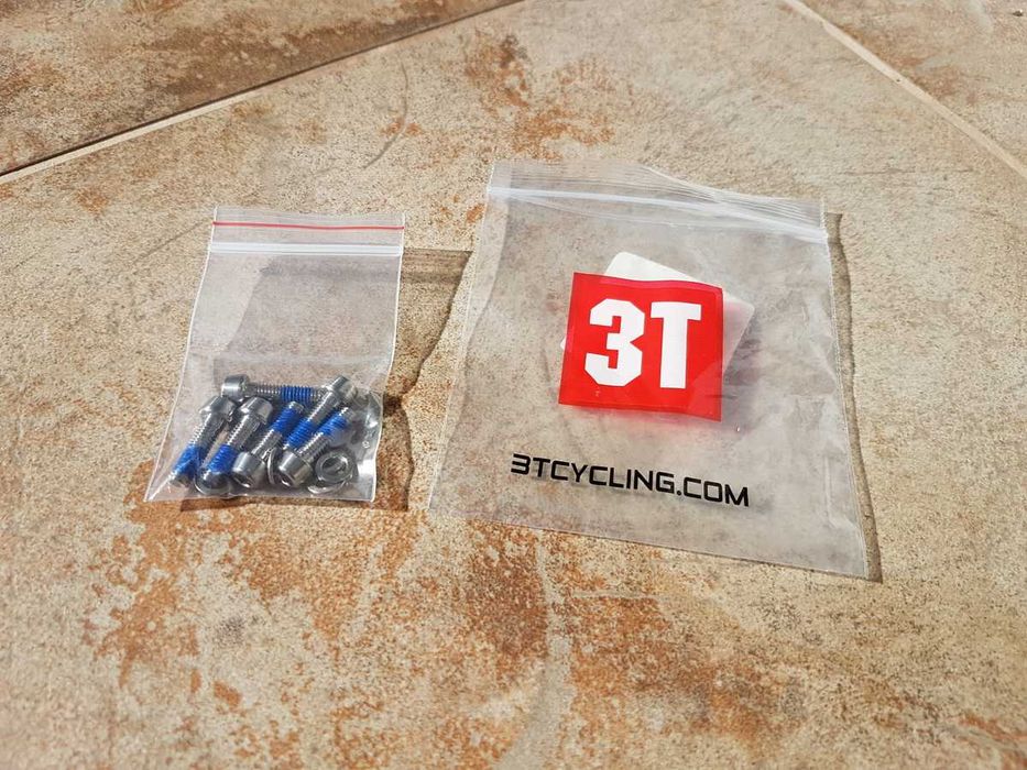 Nowe TYTANOWE śrubki 3T do mostka, Arx Ltd Titanium, 6szt. M5x17mm