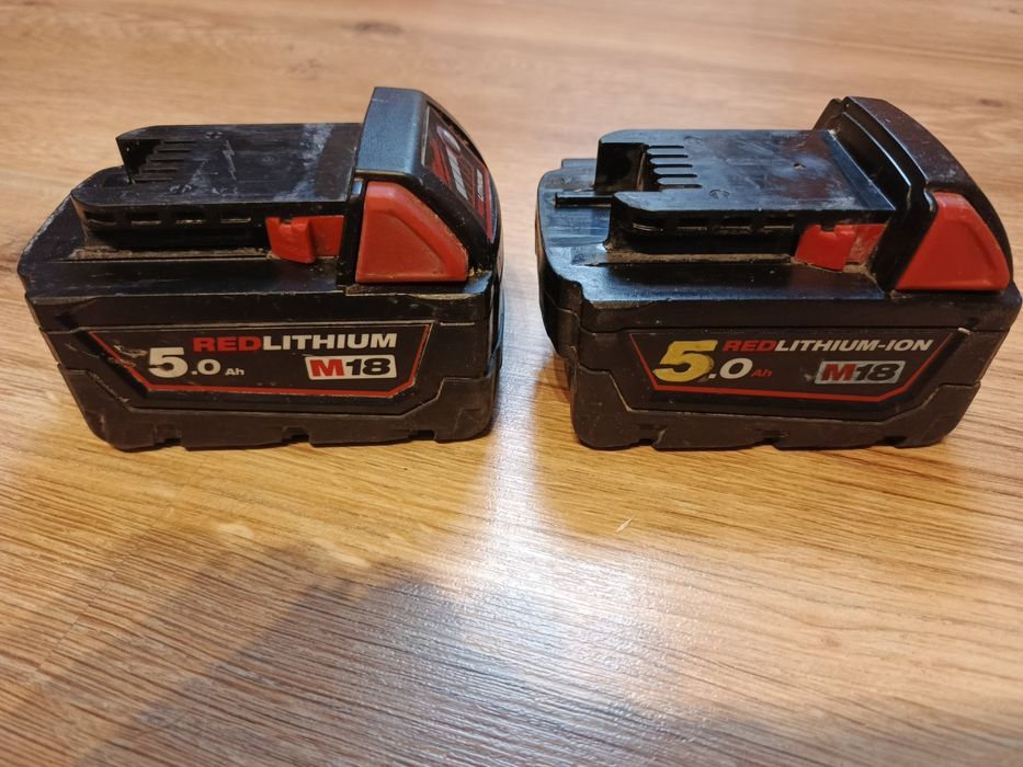 Bateria Milwaukee 2szt  5.0Ah  M18