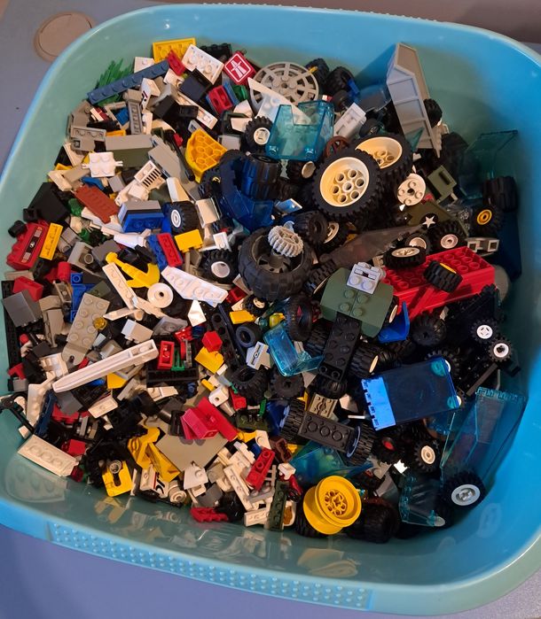 LEGO | Duży zestaw ok. 3 kg | Rycerze Piraci Policja | Figurki i Akcesoria