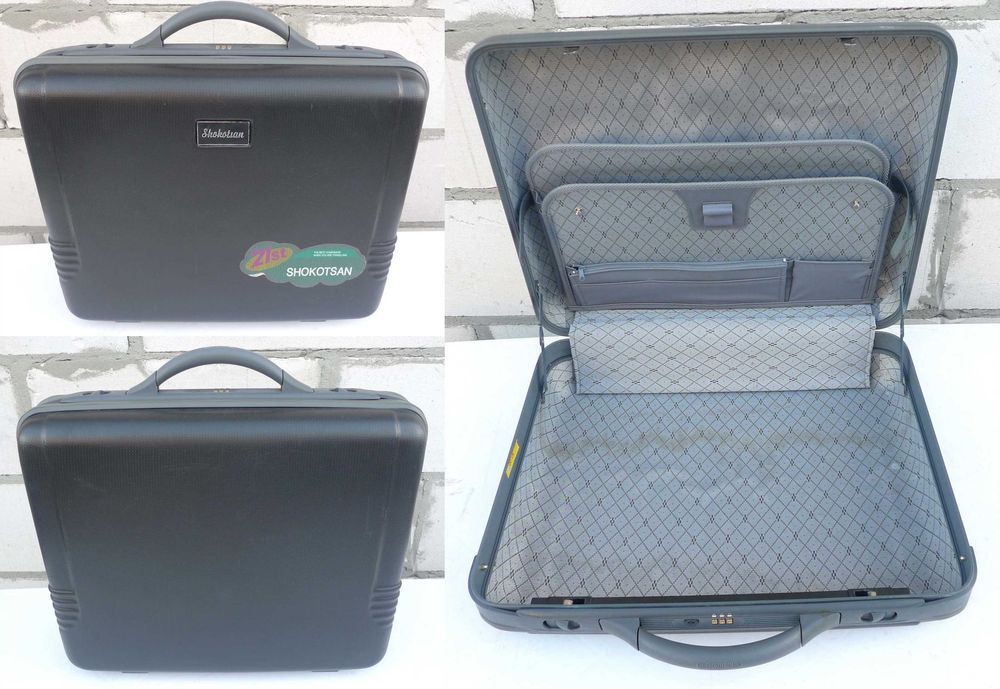 Walizka Shokotsan neseser 51x46x15cm teczka z tworzywa organizer case