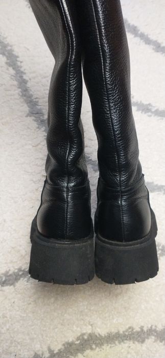 Чоботи жіночі зимові шкіряні, Espacio 39 розмір.стан дуже хороший
