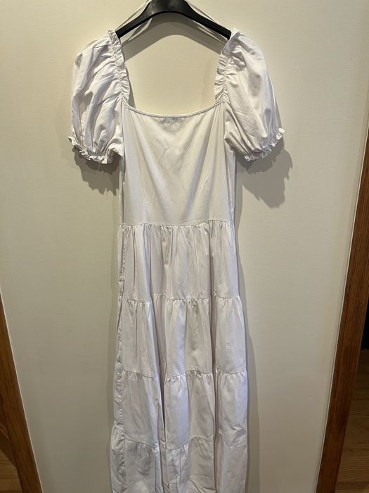 Vestido comprido Stradivarius