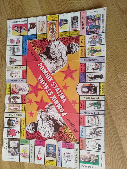 Gra planszowa Budujemy pomnik Stalina