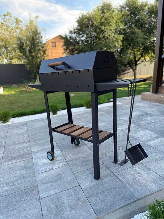 Увага!Мангал-гриль-барбекю метал 4 мм на 8 шампурів БЕЗ ПРЕДОПЛАТ