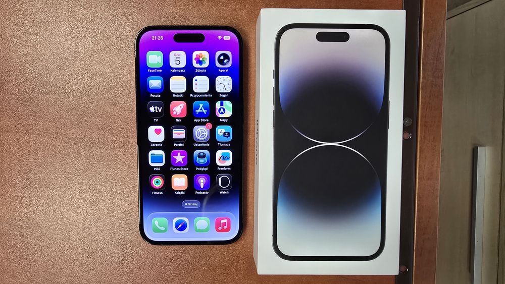 iPhone 14 Pro 128GB czarny, stan bdb