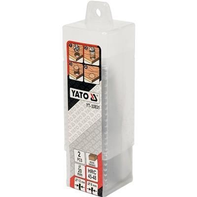 Flekownik sękownik do drewna 20mm 2szt Yato