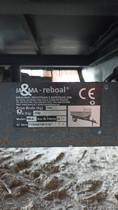 Porta máquinas Rebol 7 Toneladas