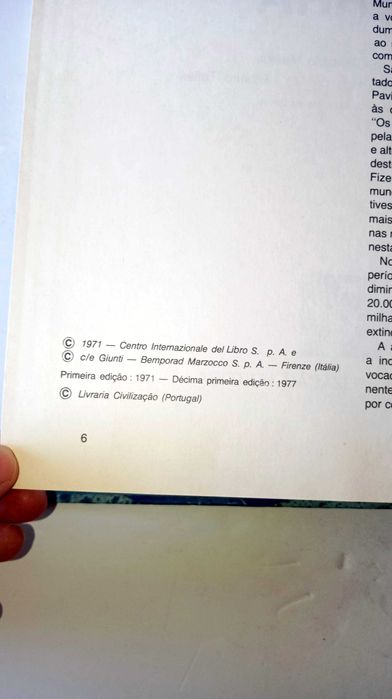 SOS Para o Planeta Terra - livro antigo