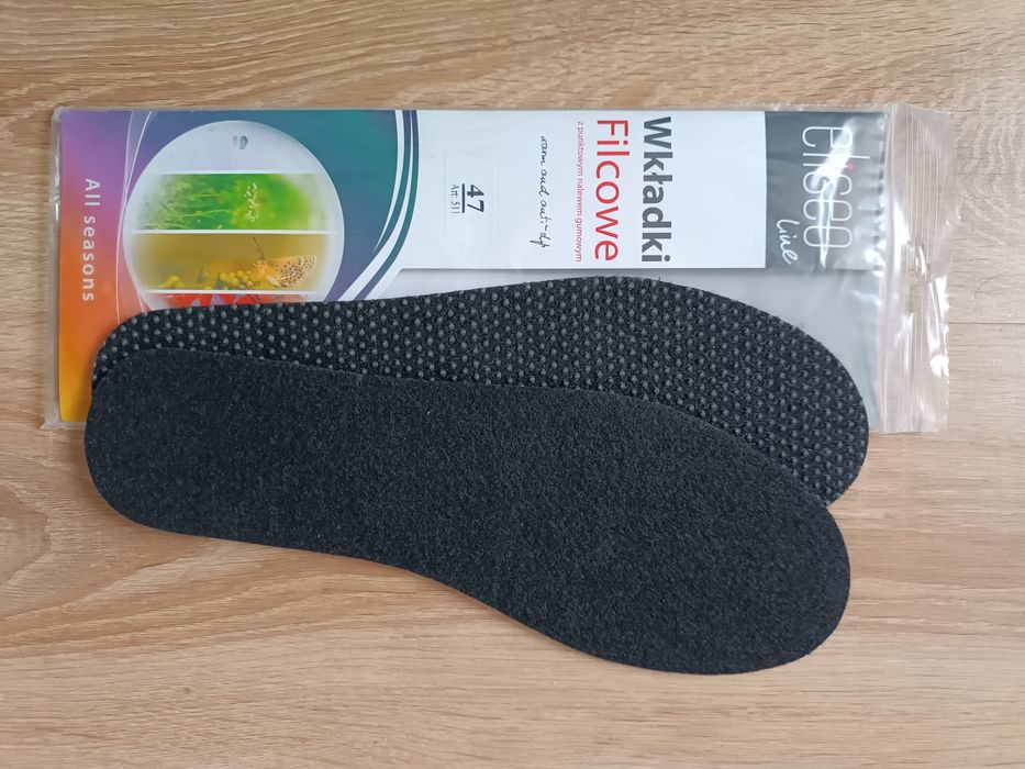 Wkładki filcowe rozmiar 47