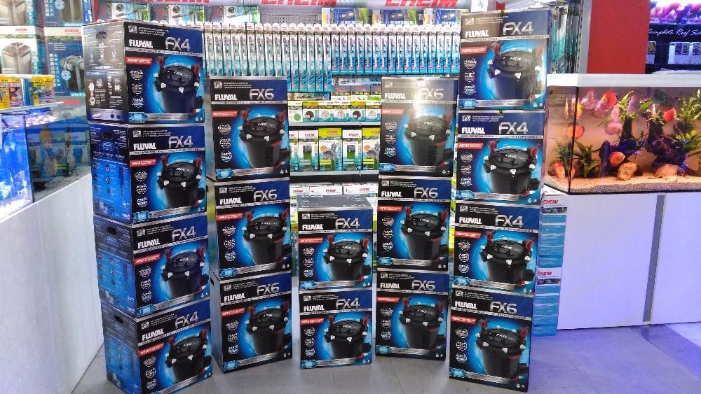 Filtro fx4 novo fluval para aquario
