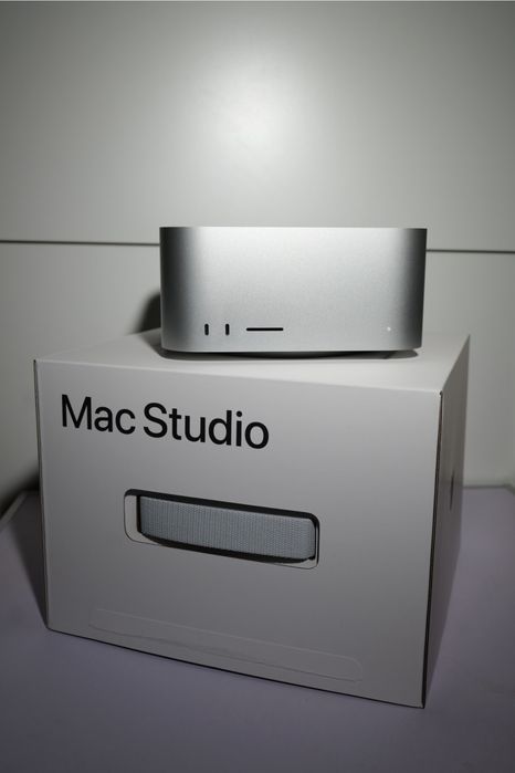 Apple Mac Studio M4 Max 16/40, 64GB RAM, 1TB SSD – Silver, stan bardzo dobry, Wrocław