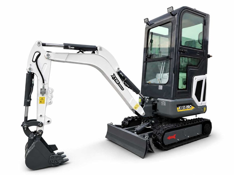 Minikoparka XTM X15S Pro z kabiną - Kubota - Raty Leasing NOWOŚĆ!