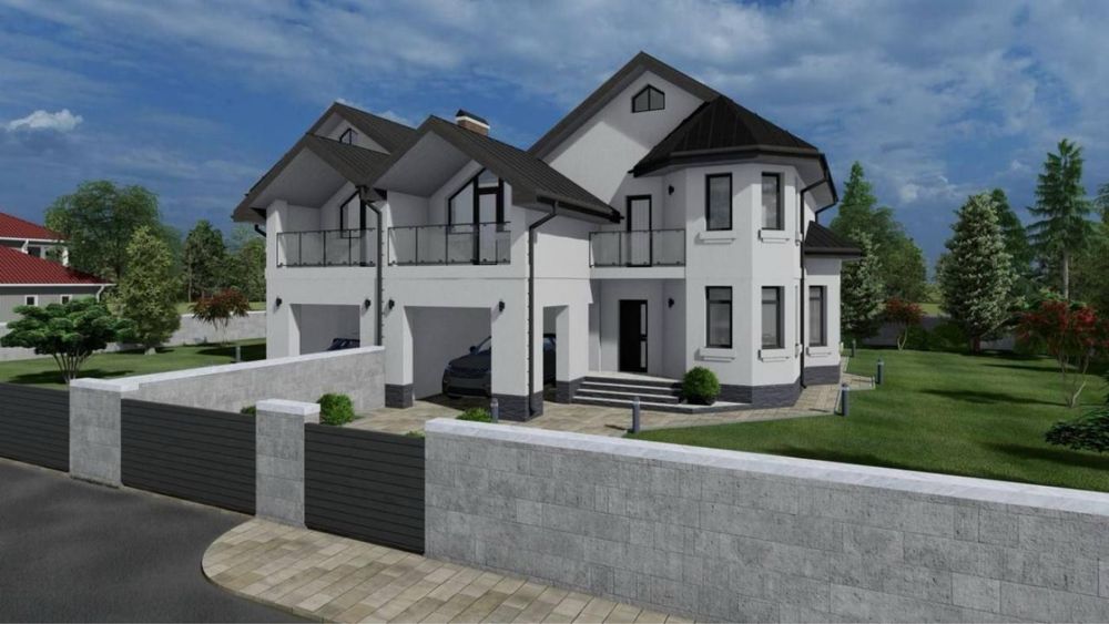 Продається котедж дюплекс у м. Трускавець ( 3 хв до міста)