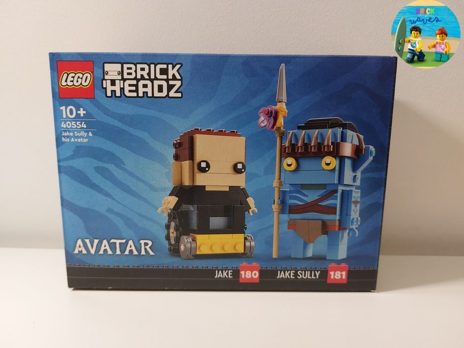 ENVIO GRATIS-LEGO 40554 Jake Sully & his Avatar (Brickheadz)