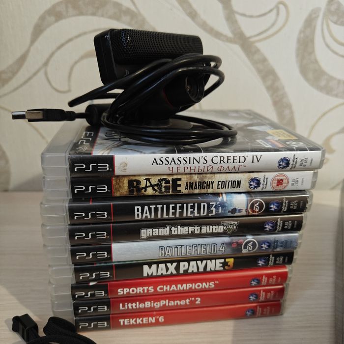 PS3 sony playstation 3 500 gb весь комплект