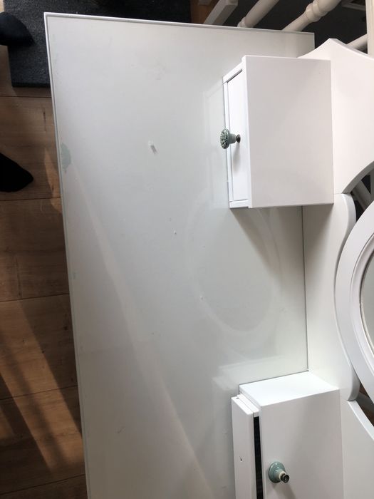 Toaletka ikea biała