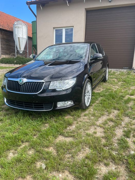 Skoda Superb II 3.6 FSI VR6 4x4 DSG Platinum | 260 KM | Salon Czechy