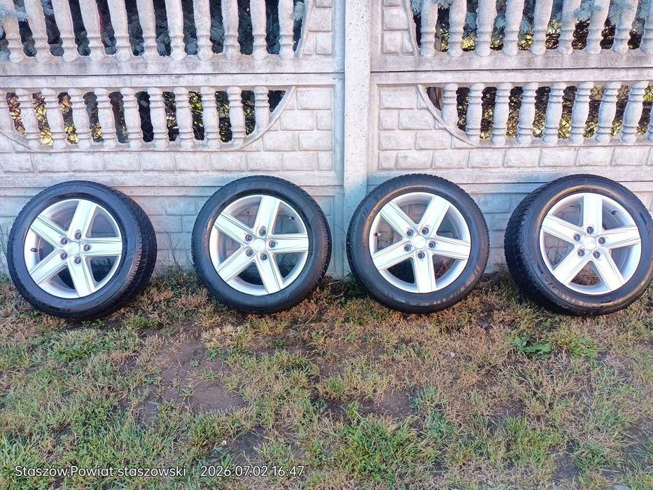 Koła aluminiowe z oponami zimowymi kia ceed