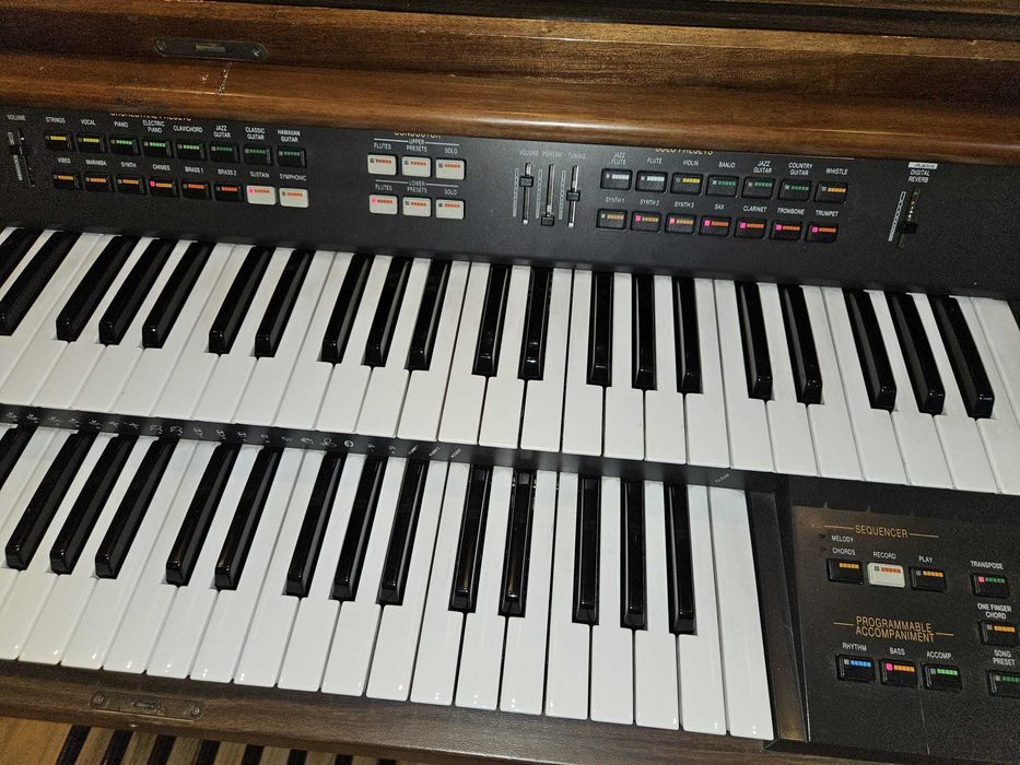 Orgão 2 teclados Elka