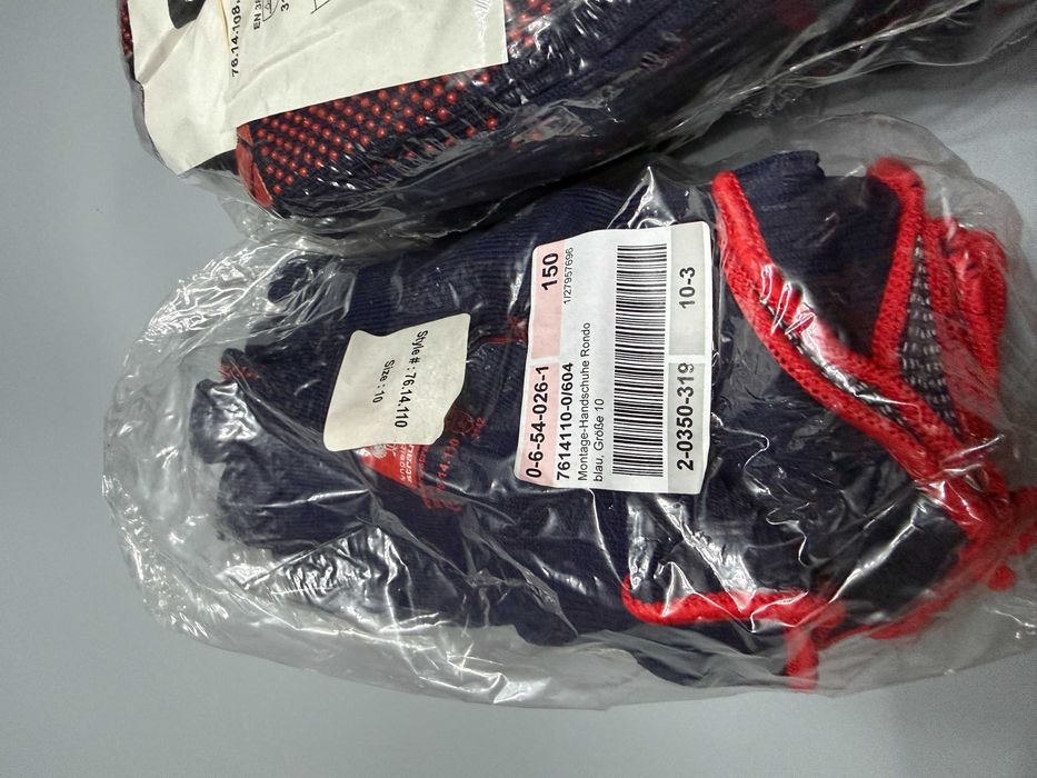 Rękawice dzianinowe 10 Engelbert Strauss z powłoką PCW Rondo NOWE