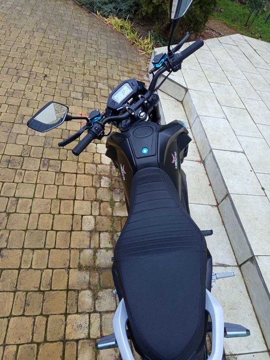 Електробайк Nitron 2800Wt Права не треба Электро мотоцикл 2800W Grey_c