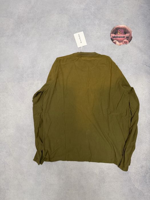 Лонгслив Acne Studios Green 2026 лонгслів maison margiela vivienne
