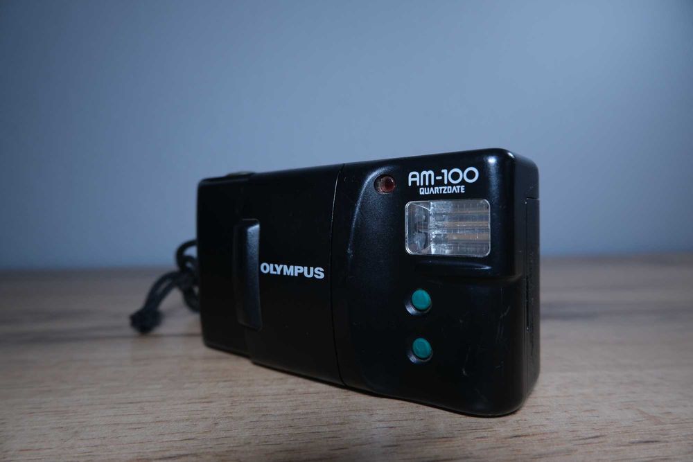 Olympus AM-100 Quartzdate, analog kompaktowy na film Gliwice Sikornik