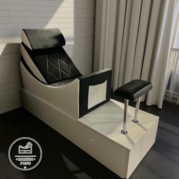 Крісло для педикюру, 3 в 1 Для нарощування вій, работу с бровами.