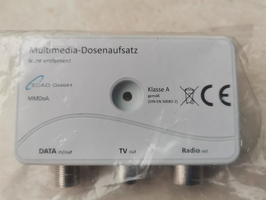 мультимедійна розетка від ECAD GmbH

Ц