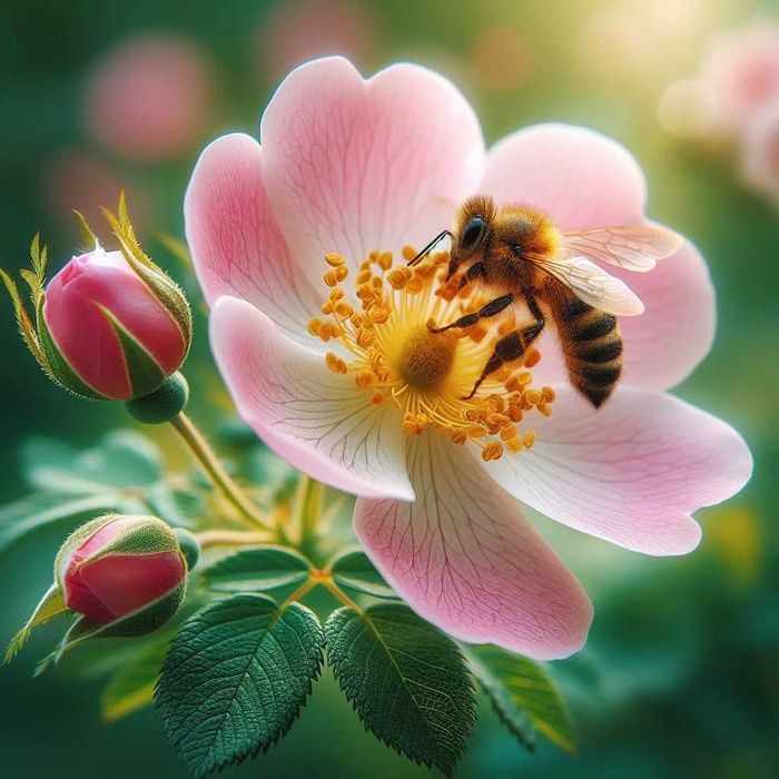 Róża Laxa 30 cm sadzonka 10 sztuk w pojemniku na skarpy jadalna dżemy